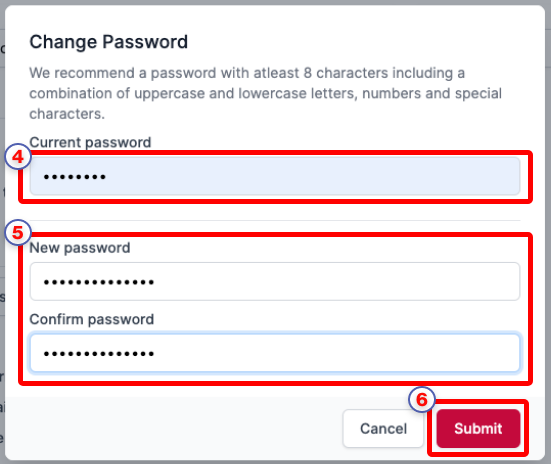 Changing Password logo