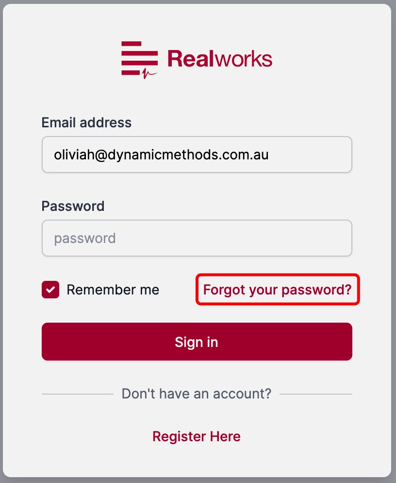 Reset Password logo